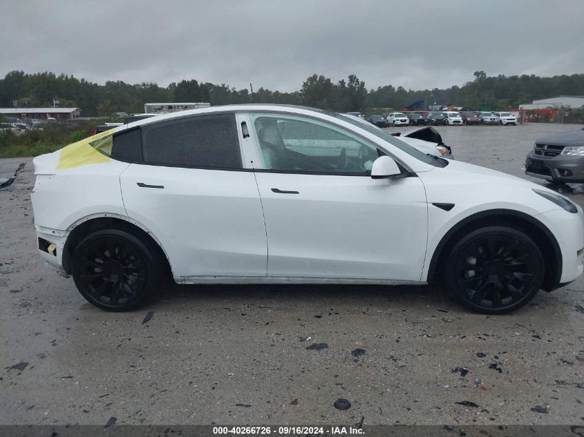 2021 Tesla Model Y VIN: 5YJYGDEEXMF125332 Lot: 40266726