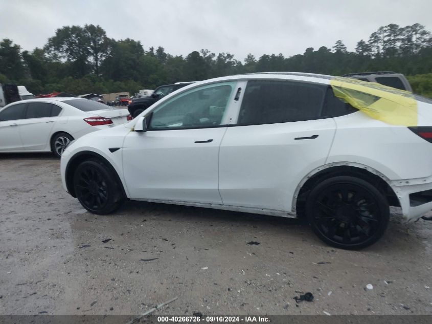 2021 Tesla Model Y VIN: 5YJYGDEEXMF125332 Lot: 40266726