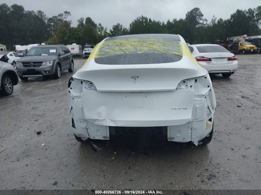 2021 Tesla Model Y VIN: 5YJYGDEEXMF125332 Lot: 40266726