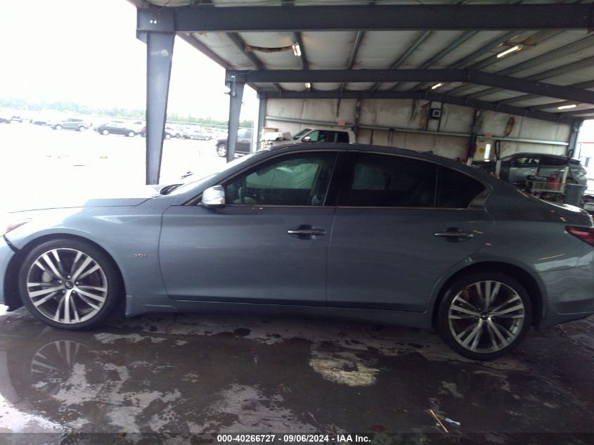 2018 Infiniti Q50 3.0T Luxe/3.0T Sport VIN: JN1EV7AP8JM355572 Lot: 40266727