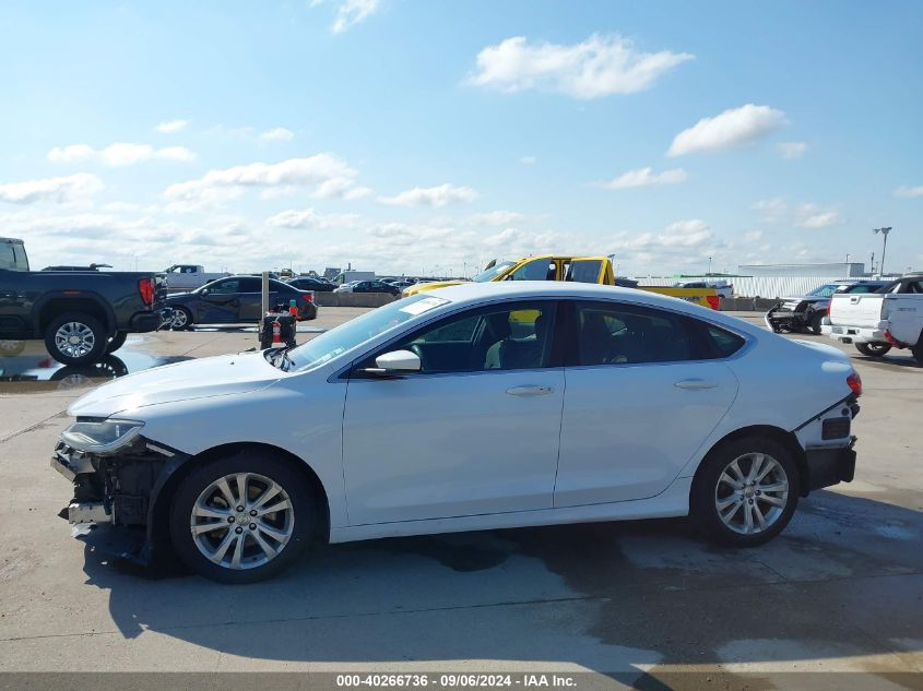 2016 Chrysler 200 Limited VIN: 1C3CCCAB0GN163870 Lot: 40266736