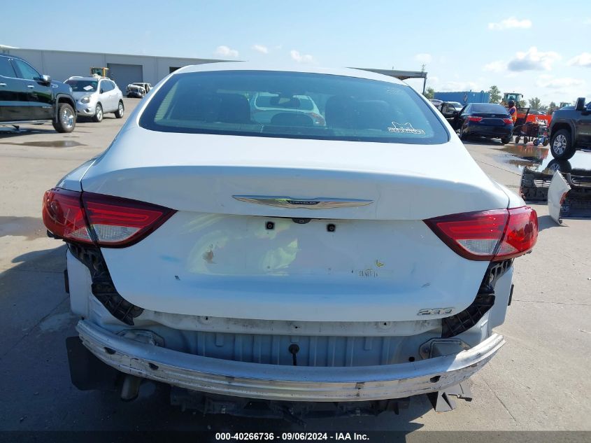 2016 Chrysler 200 Limited VIN: 1C3CCCAB0GN163870 Lot: 40266736