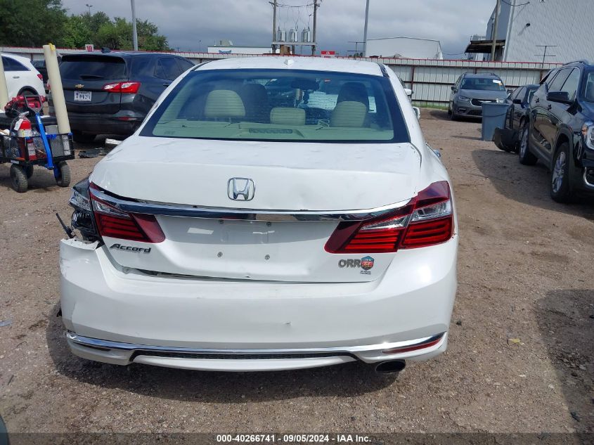 1HGCR2F83GA140514 2016 Honda Accord Ex-L