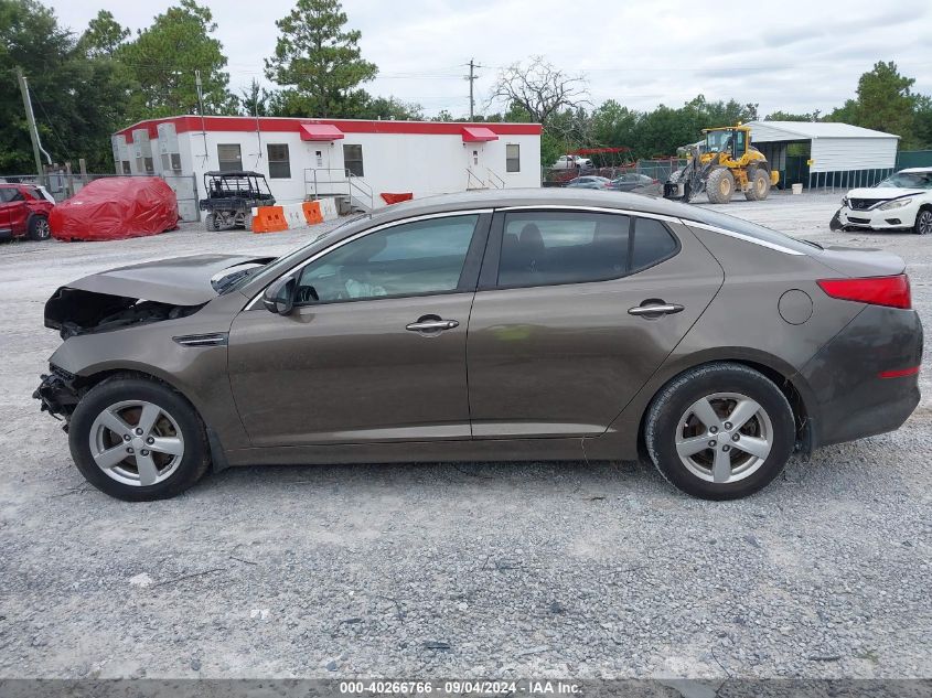 2014 Kia Optima Lx VIN: 5XXGM4A70EG323721 Lot: 40266766