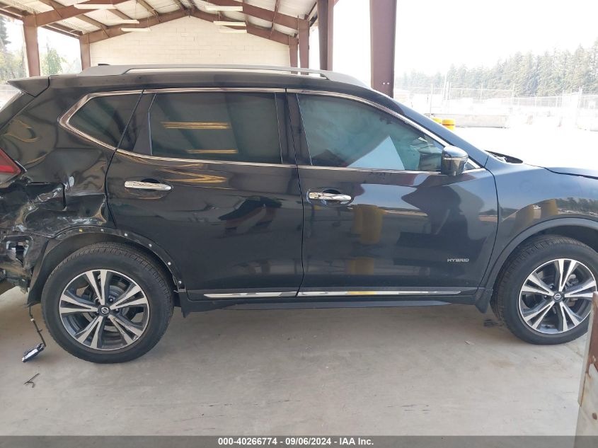 2018 Nissan Rogue Hybrid Sl VIN: 5N1ET2MV9JC794751 Lot: 40266774