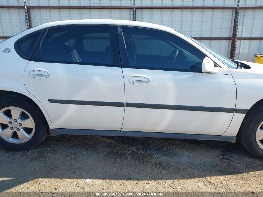 2005 Chevrolet Impala Police VIN: 2G1WF55K959305390 Lot: 40266787