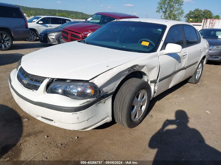 2005 Chevrolet Impala Police VIN: 2G1WF55K959305390 Lot: 40266787