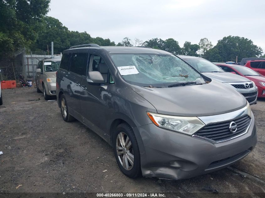 VIN JN8AE2KP4E9107880 2014 Nissan Quest, SL no.1