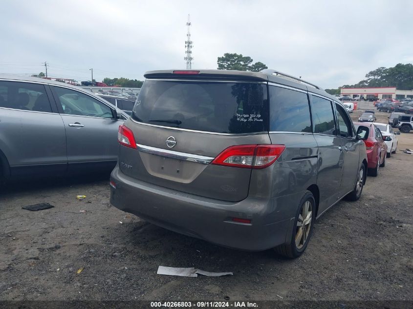 VIN JN8AE2KP4E9107880 2014 Nissan Quest, SL no.4