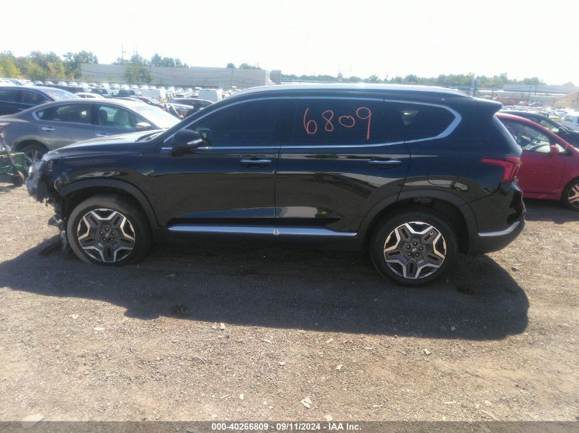 2021 Hyundai Santa Fe Limited VIN: 5NMS4DAL2MH347140 Lot: 40266809