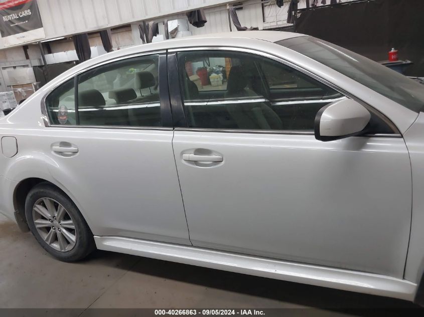 2012 Subaru Legacy 2.5I Premium VIN: 4S3BMBB65C3019950 Lot: 40266863