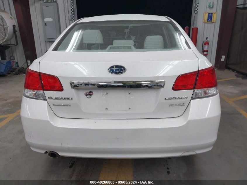 2012 Subaru Legacy 2.5I Premium VIN: 4S3BMBB65C3019950 Lot: 40266863