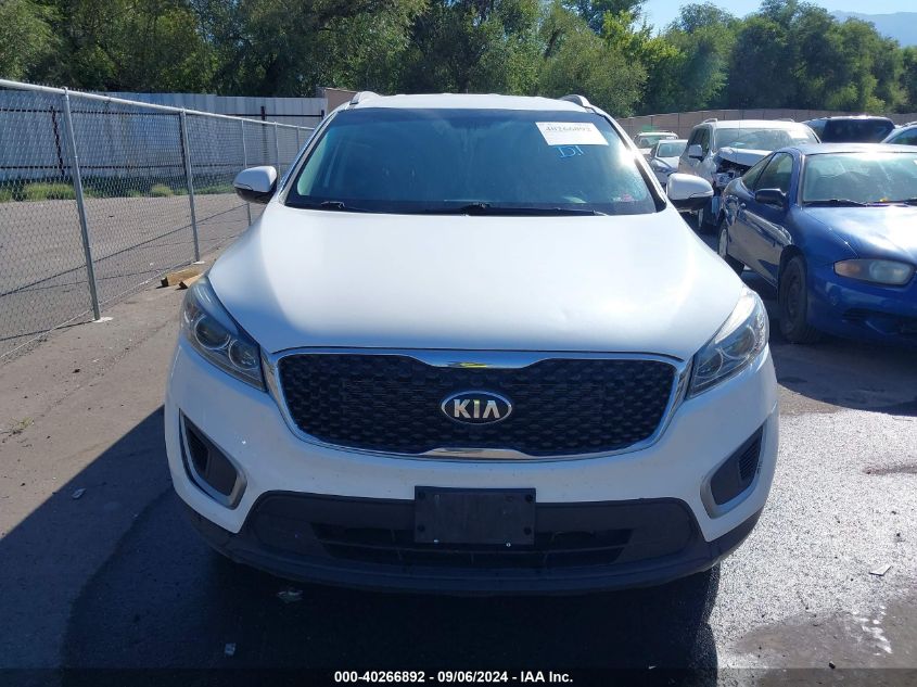 2017 Kia Sorento 3.3L Lx VIN: 5XYPG4A57HG219541 Lot: 40266892