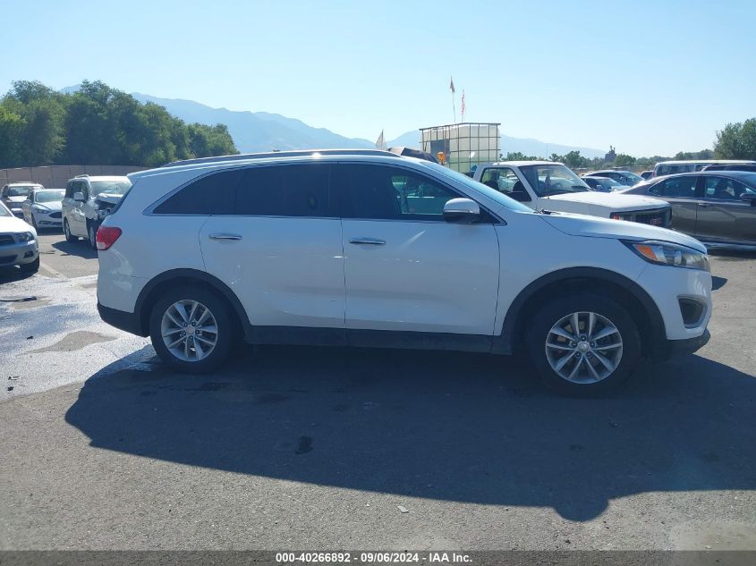 2017 Kia Sorento 3.3L Lx VIN: 5XYPG4A57HG219541 Lot: 40266892