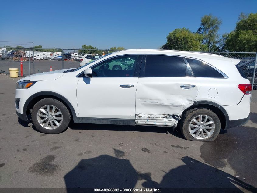 2017 Kia Sorento 3.3L Lx VIN: 5XYPG4A57HG219541 Lot: 40266892