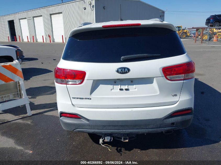 2017 Kia Sorento 3.3L Lx VIN: 5XYPG4A57HG219541 Lot: 40266892