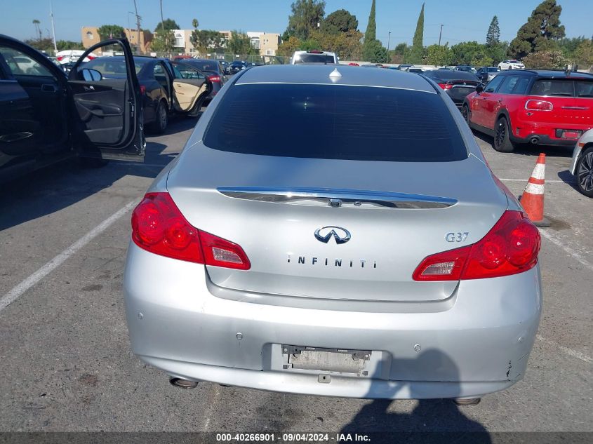 2012 Infiniti G37 Sport VIN: JN1CV6AP1CM629649 Lot: 40266901