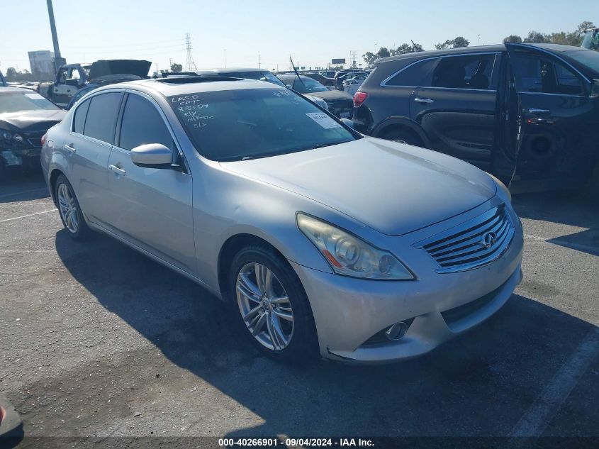 2012 Infiniti G37 Sport VIN: JN1CV6AP1CM629649 Lot: 40266901