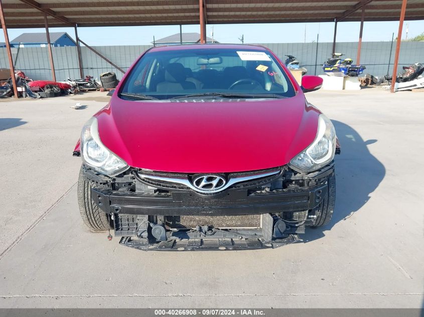 2016 Hyun Elantra Value Editio Value Edition VIN: KMHDH4AE4GU599916 Lot: 40266908