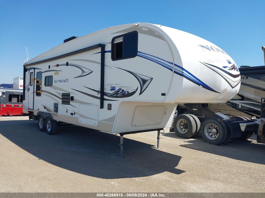 2013 NOMAD TRAVEL TRAILER