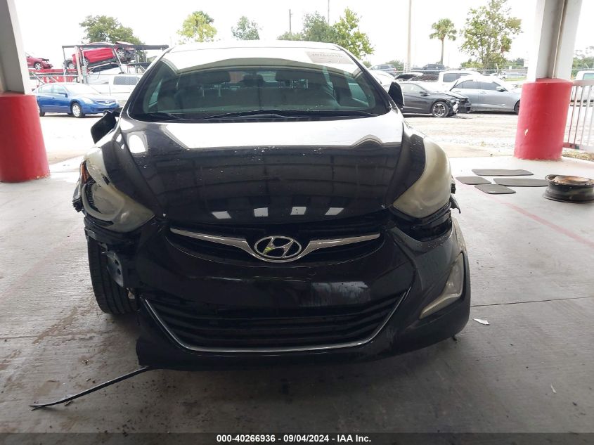 2016 Hyundai Elantra Se/Sport/Limited VIN: KMHDH4AE5GU520639 Lot: 40266936