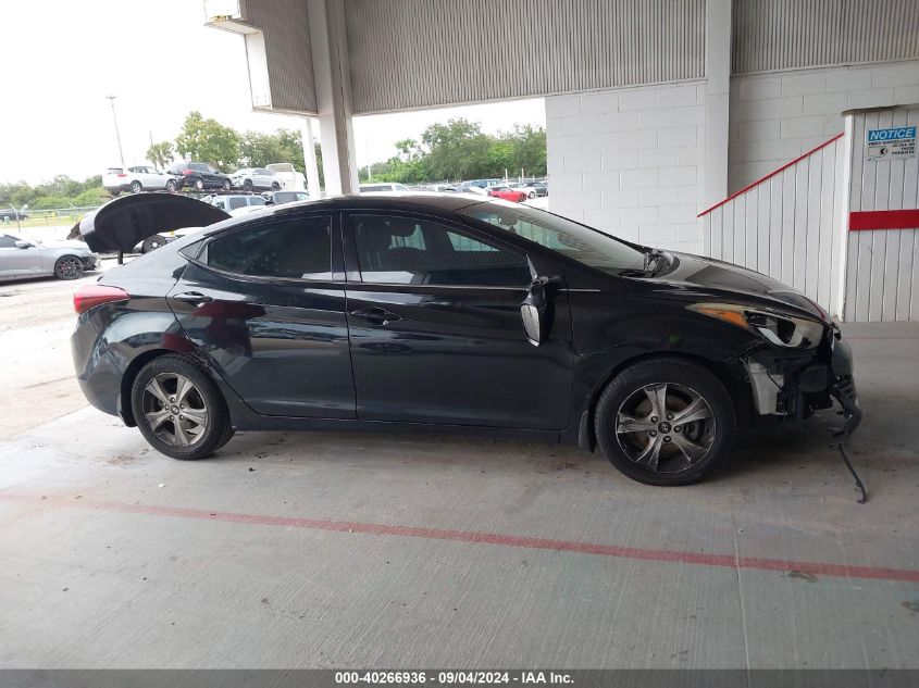 2016 HYUNDAI ELANTRA VALUE EDITION - KMHDH4AE5GU520639