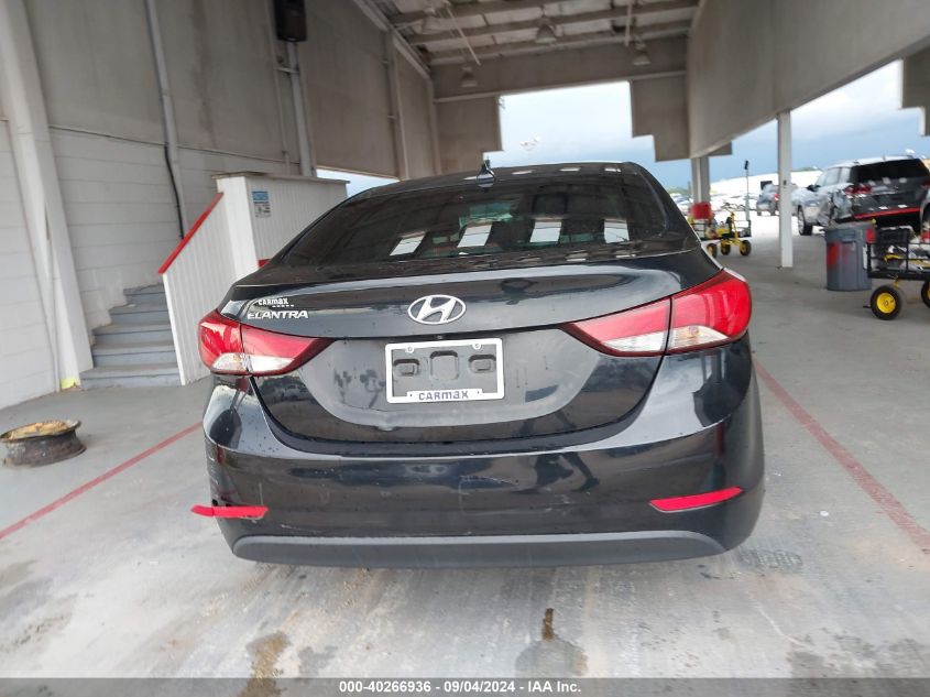 2016 HYUNDAI ELANTRA VALUE EDITION - KMHDH4AE5GU520639