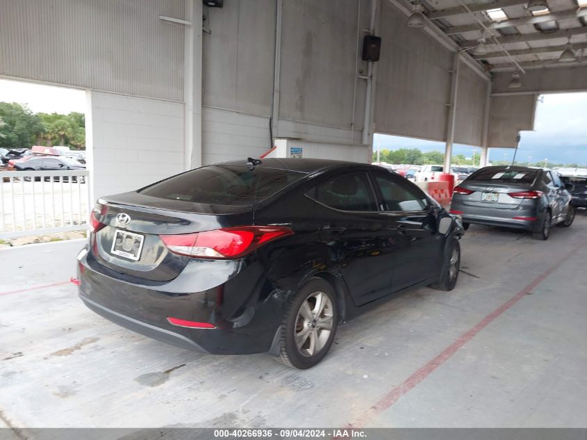 2016 HYUNDAI ELANTRA VALUE EDITION - KMHDH4AE5GU520639