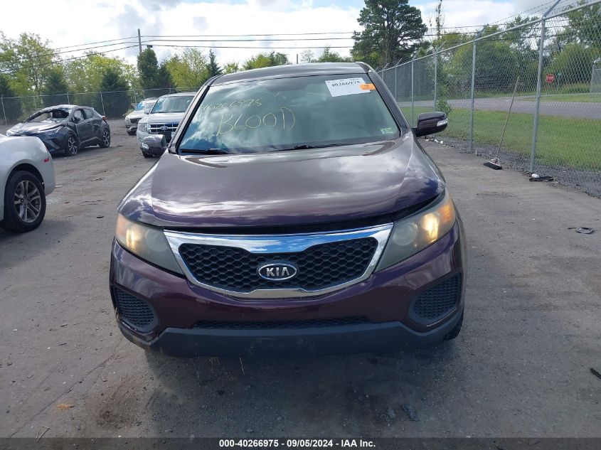 2011 Kia Sorento Lx VIN: 5XYKT3A18BG117850 Lot: 40266975