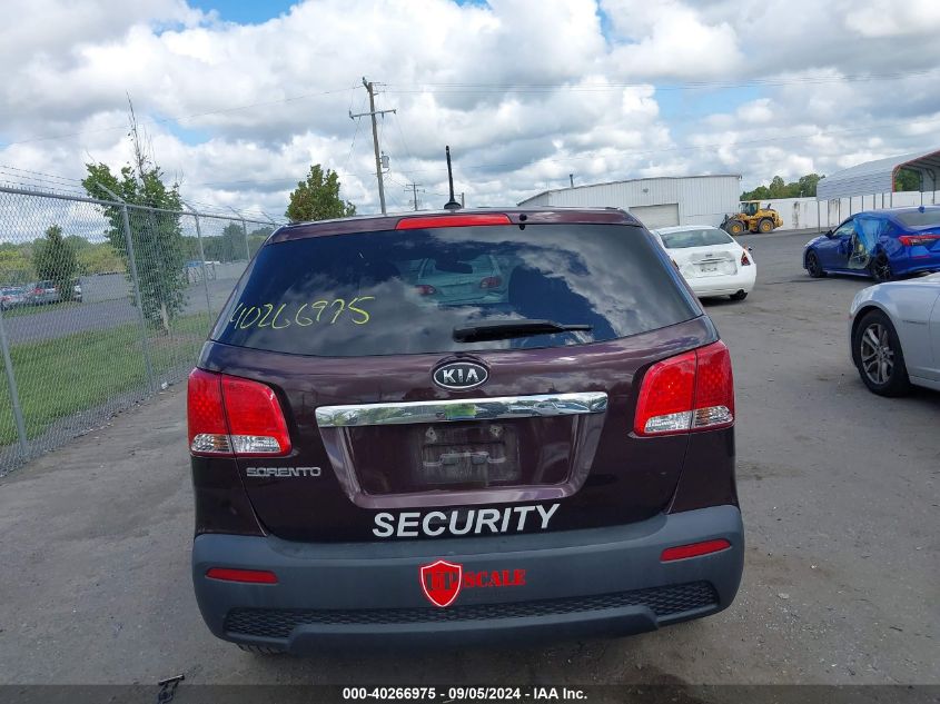 2011 Kia Sorento Lx VIN: 5XYKT3A18BG117850 Lot: 40266975