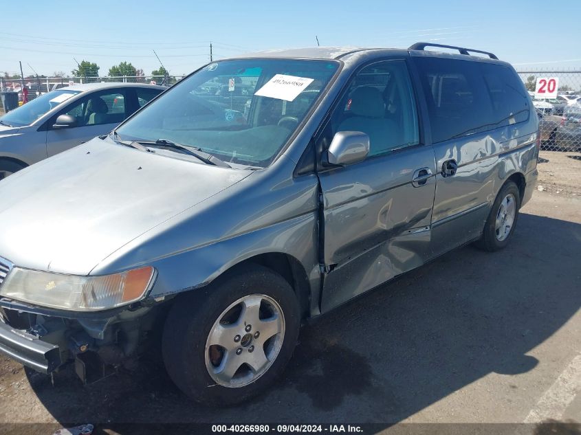 2000 Honda Odyssey Ex VIN: 2HKRL1861YH562226 Lot: 40266980