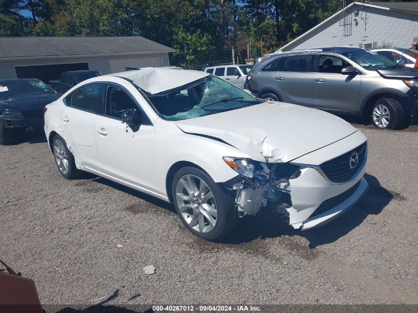 2016 Mazda Mazda6 I Touring VIN: JM1GJ1V53G1477533 Lot: 40267012