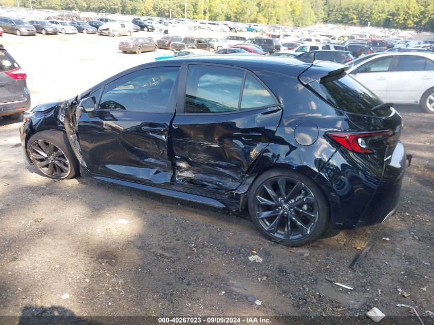 2023 Toyota Corolla Xse VIN: JTNC4MBE7P3206857 Lot: 40267023