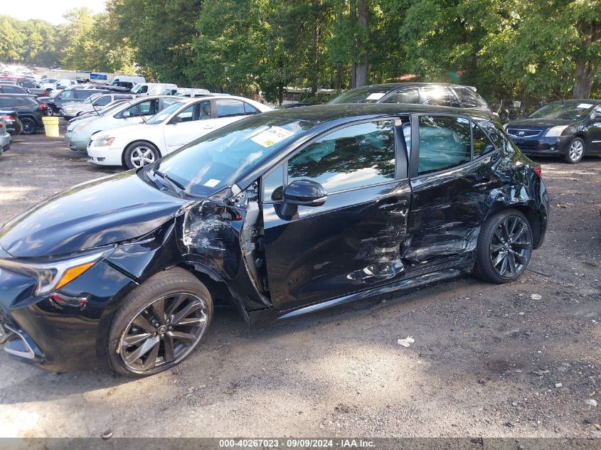 2023 Toyota Corolla Xse VIN: JTNC4MBE7P3206857 Lot: 40267023