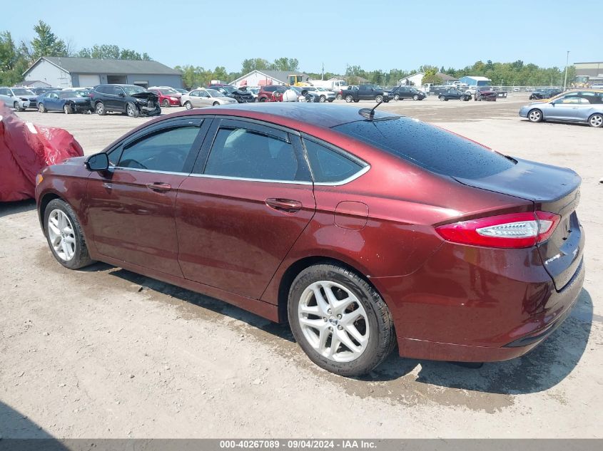 2016 Ford Fusion Se VIN: 3FA6P0HD5GR352892 Lot: 40267089