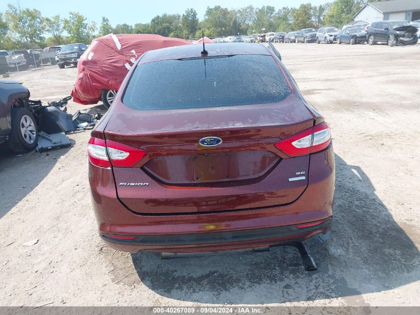 2016 Ford Fusion Se VIN: 3FA6P0HD5GR352892 Lot: 40267089