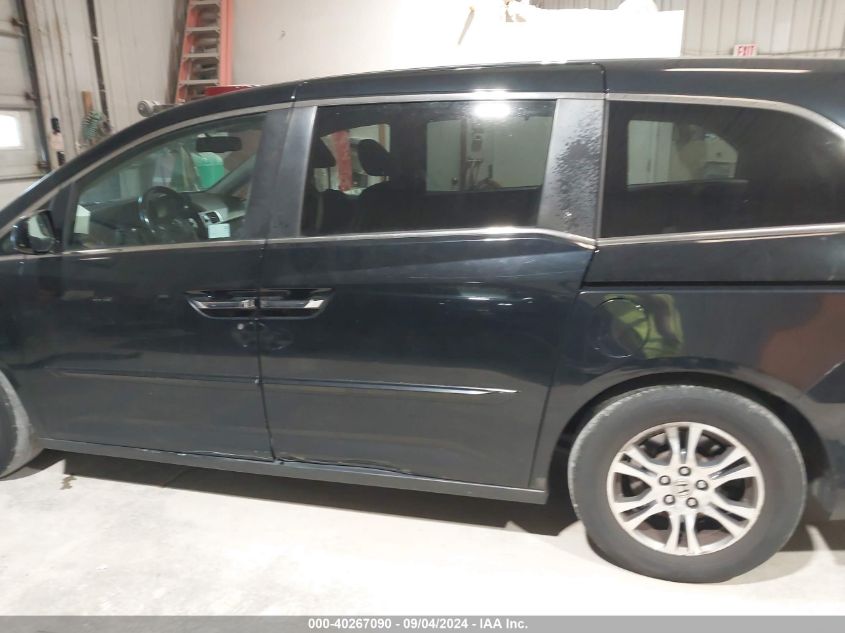 2013 Honda Odyssey Ex-L VIN: 5FNRL5H69DB086825 Lot: 40267090