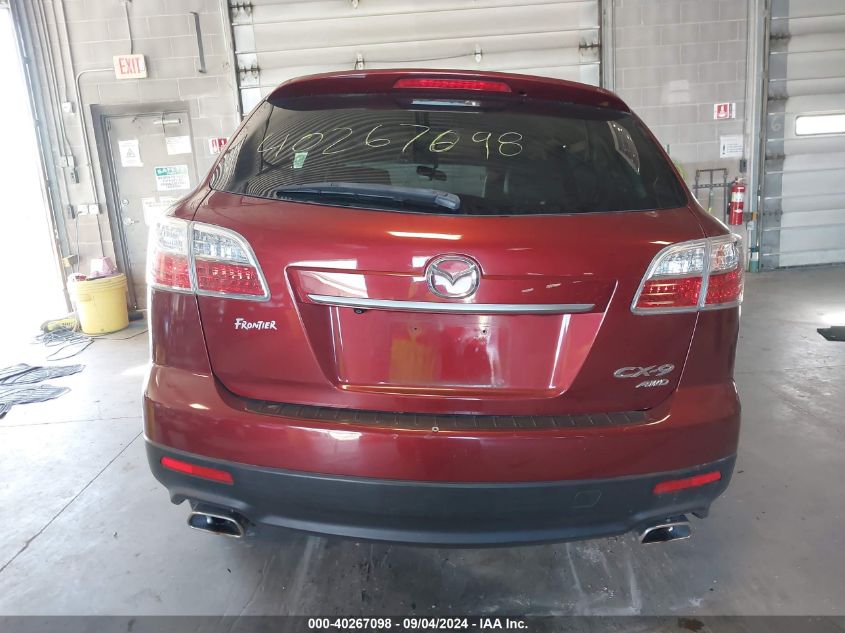 2011 Mazda Cx-9 Touring VIN: JM3TB3CA2B0324364 Lot: 40267098