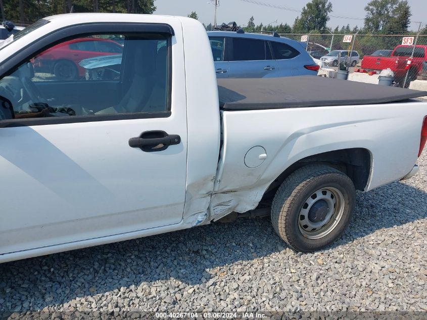 2012 Chevrolet Colorado Work Truck VIN: 1GCCSBF96C8161922 Lot: 40267104