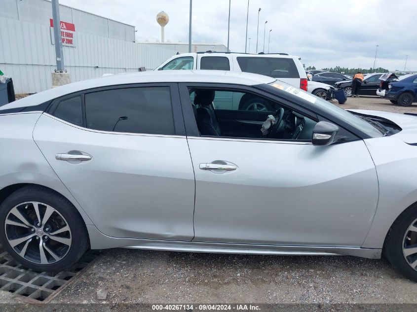 2018 Nissan Maxima 3.5 Sv VIN: 1N4AA6AP9JC379330 Lot: 40267134