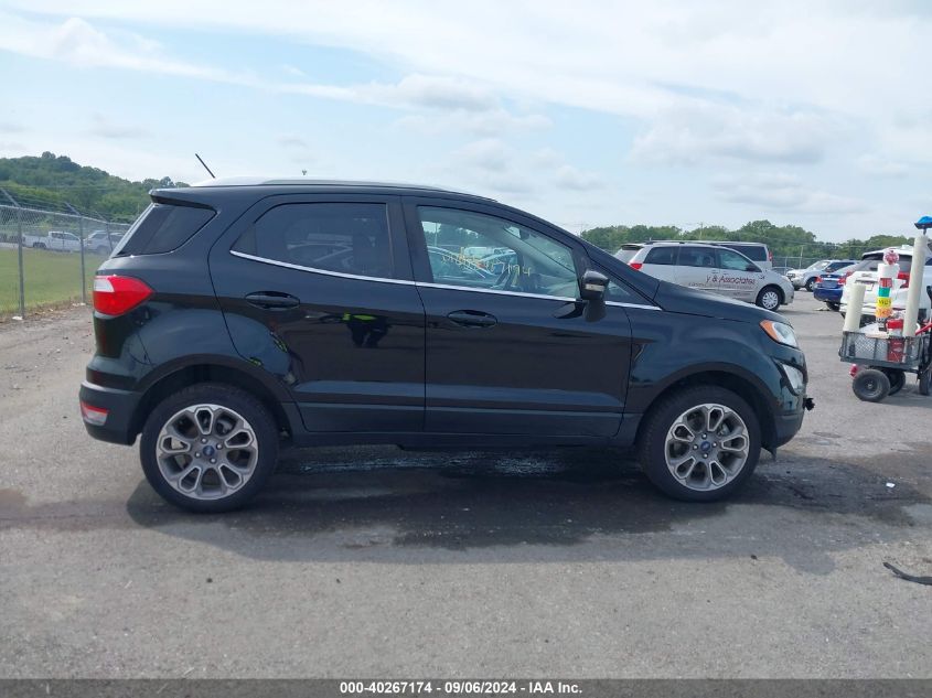 2019 Ford Ecosport Titanium VIN: MAJ6S3KLXKC307700 Lot: 40267174