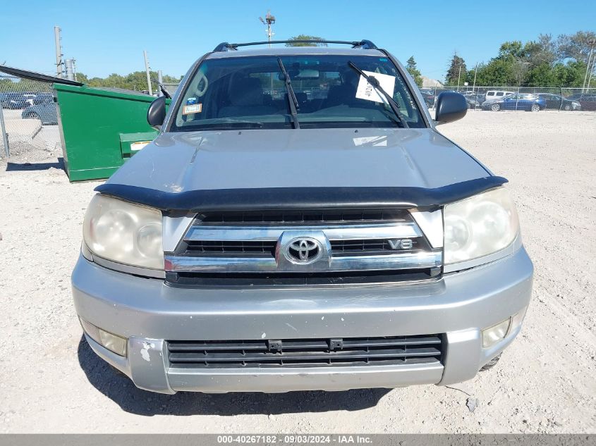 2005 Toyota 4Runner Sr5 V8 VIN: JTEBT14R550046327 Lot: 40267182