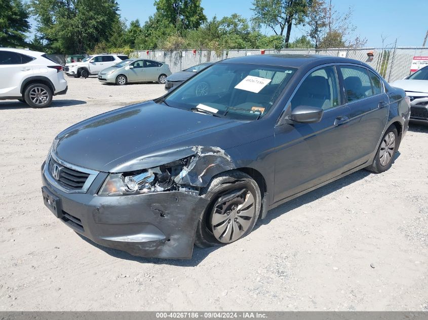 2010 Honda Accord 2.4 Lx VIN: 1HGCP2F32AA040115 Lot: 40267186