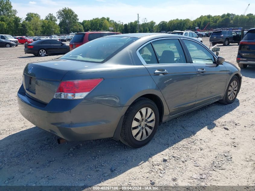 2010 Honda Accord 2.4 Lx VIN: 1HGCP2F32AA040115 Lot: 40267186