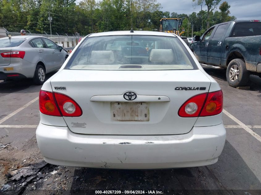 2003 Toyota Corolla Le VIN: JTDBR32EX32003473 Lot: 40267209