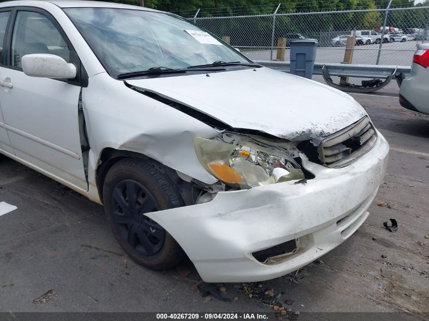 2003 Toyota Corolla Le VIN: JTDBR32EX32003473 Lot: 40267209