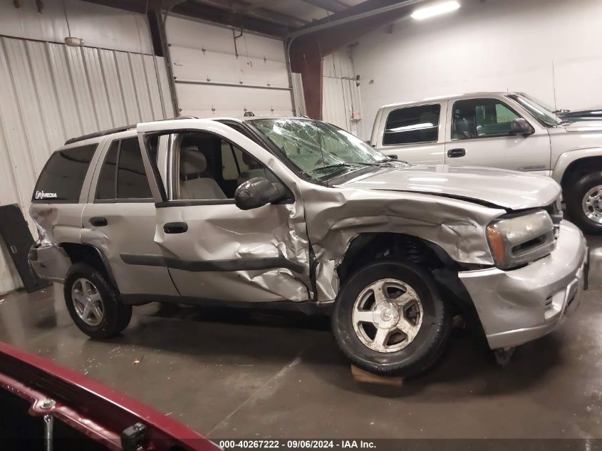 2005 Chevrolet Trailblazer Ls VIN: 1GNDT13S552260022 Lot: 40267222