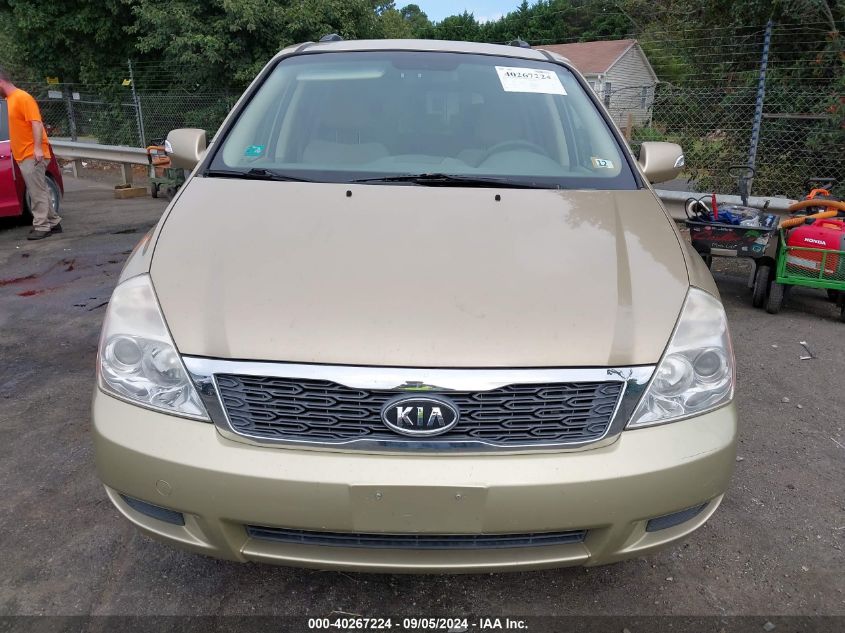 2011 Kia Sedona Lx VIN: KNDMG4C74B6405291 Lot: 40267224