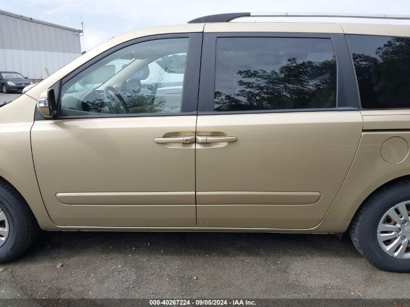 2011 Kia Sedona Lx VIN: KNDMG4C74B6405291 Lot: 40267224