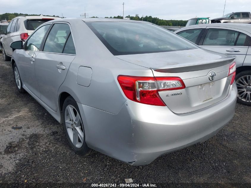 2013 Toyota Camry L/Se/Le/Xle VIN: 4T1BF1FK8DU260629 Lot: 40267243